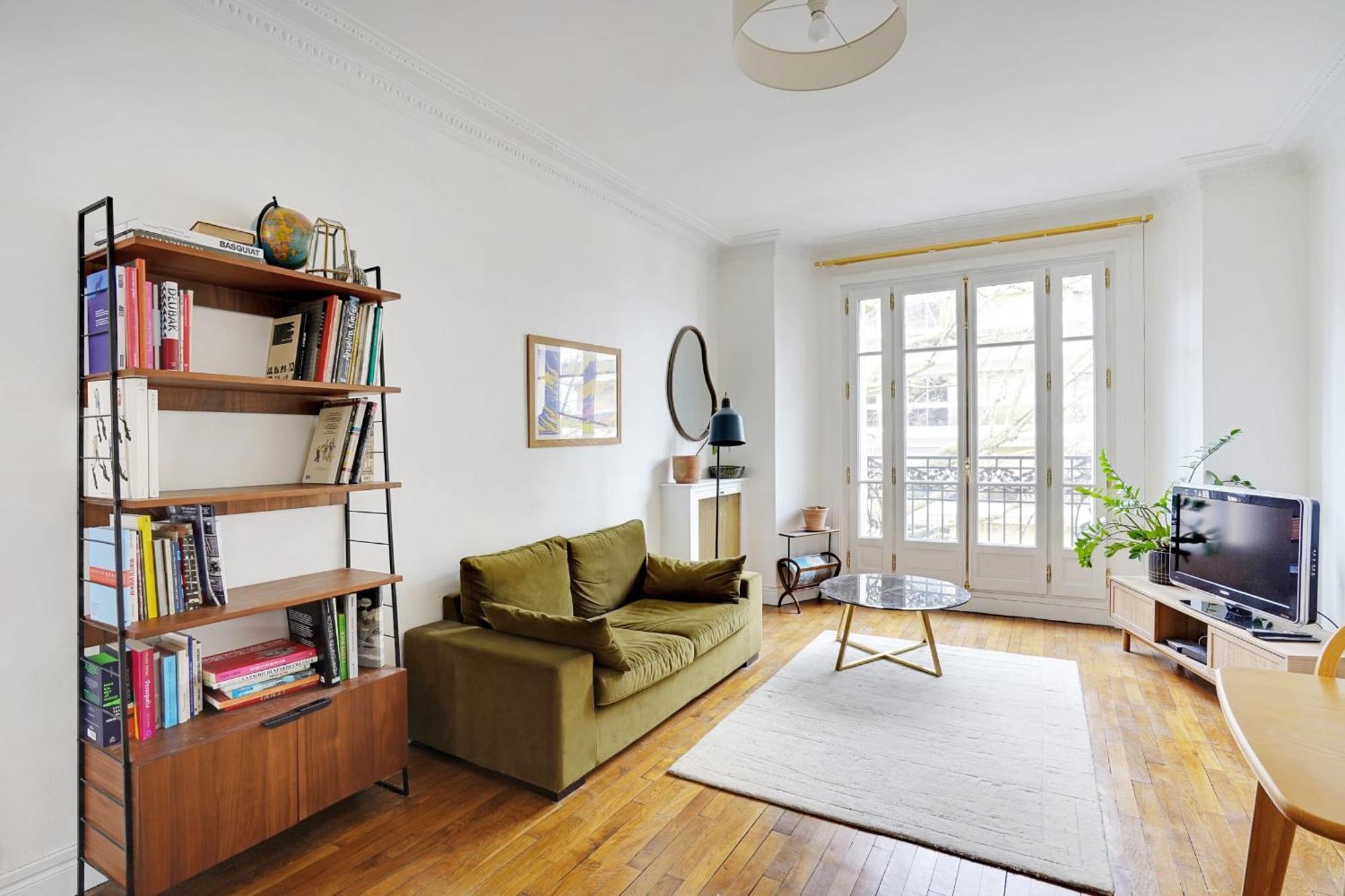 Appartement Buttes Chaumont Charming For 4 People